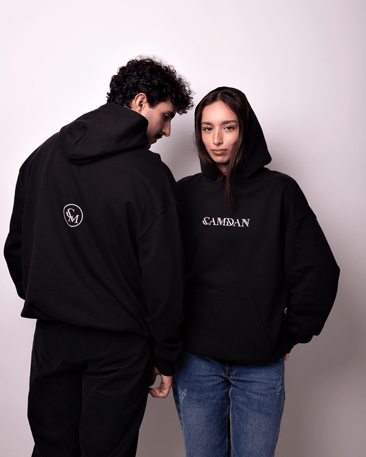 Sudadera con Capucha Negra