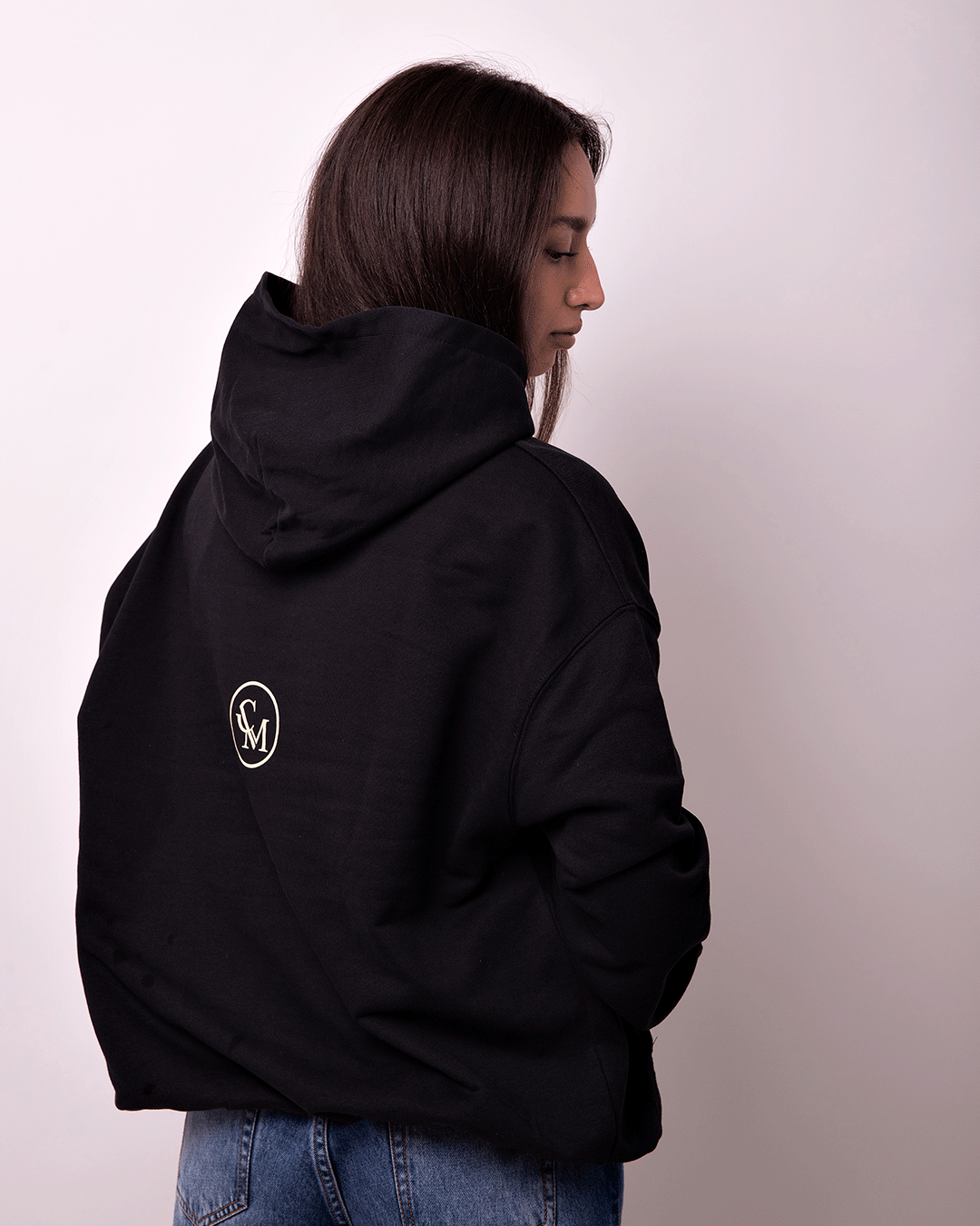 Sudadera con Capucha Negra