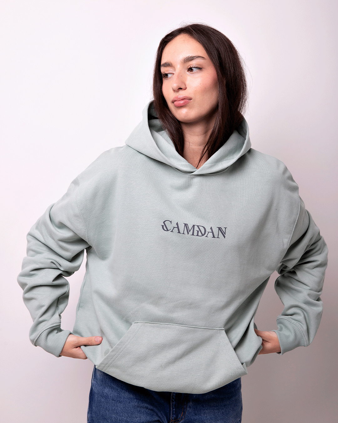 Sudadera con Capucha Verde