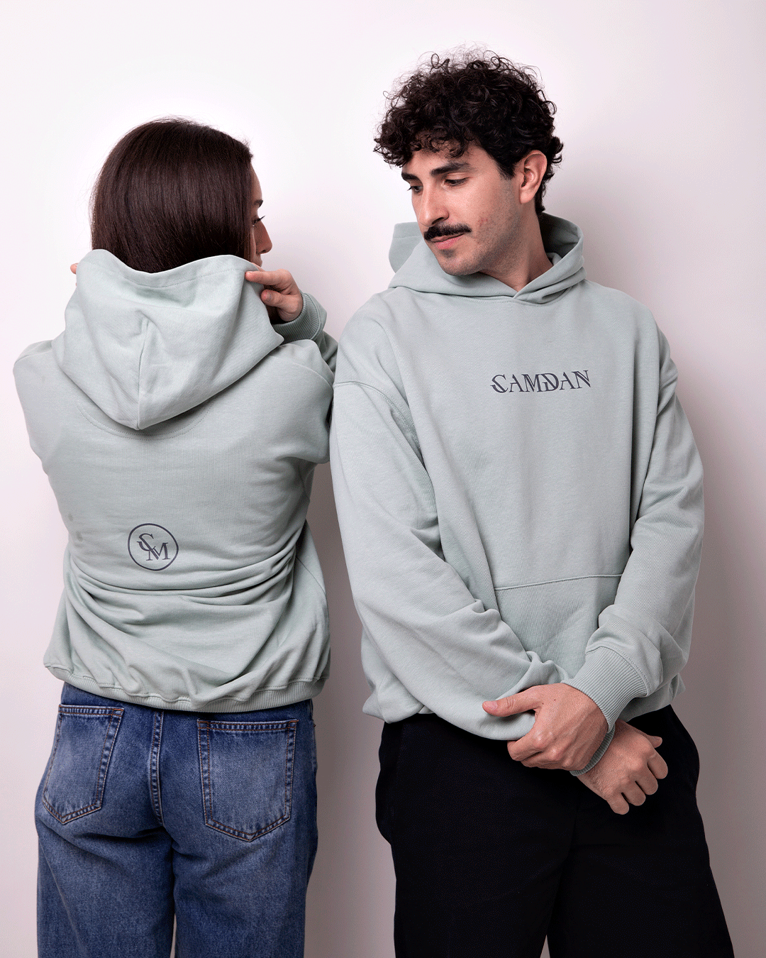 Sudadera con Capucha Verde