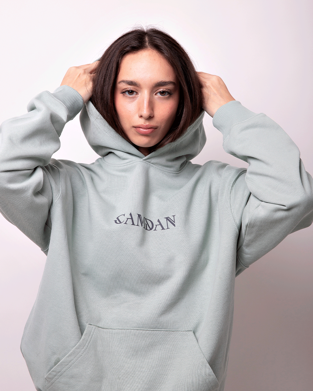Sudadera con Capucha Verde