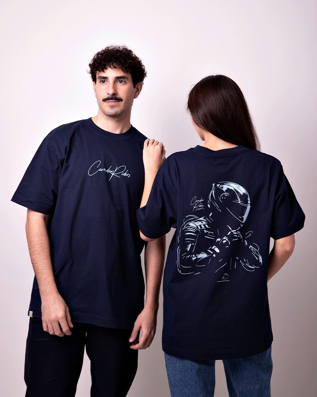 Camiseta Riders Azul