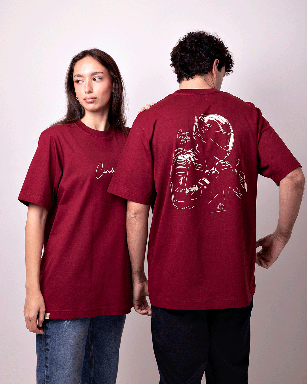 Camiseta Riders Granate