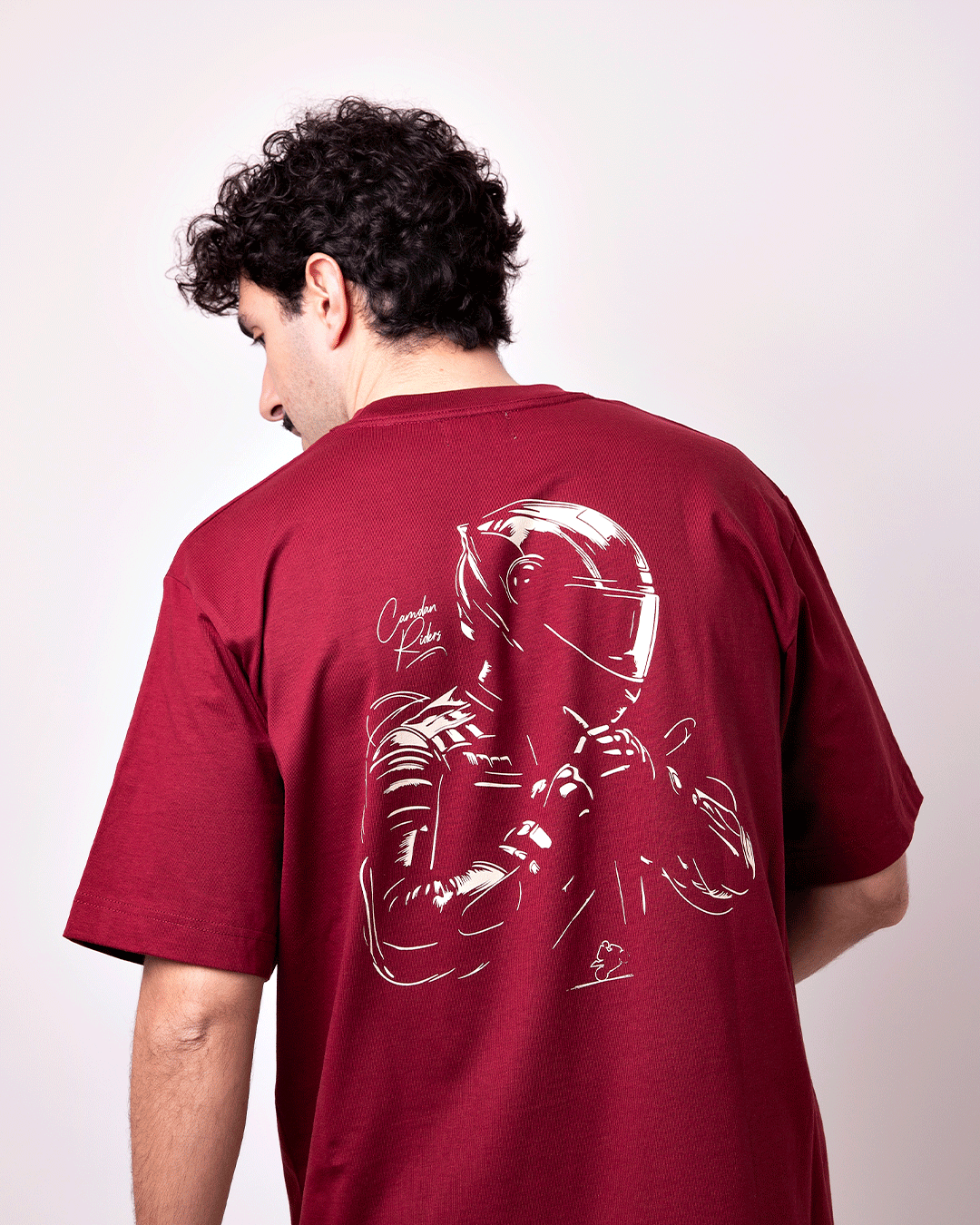 Camiseta Riders Granate