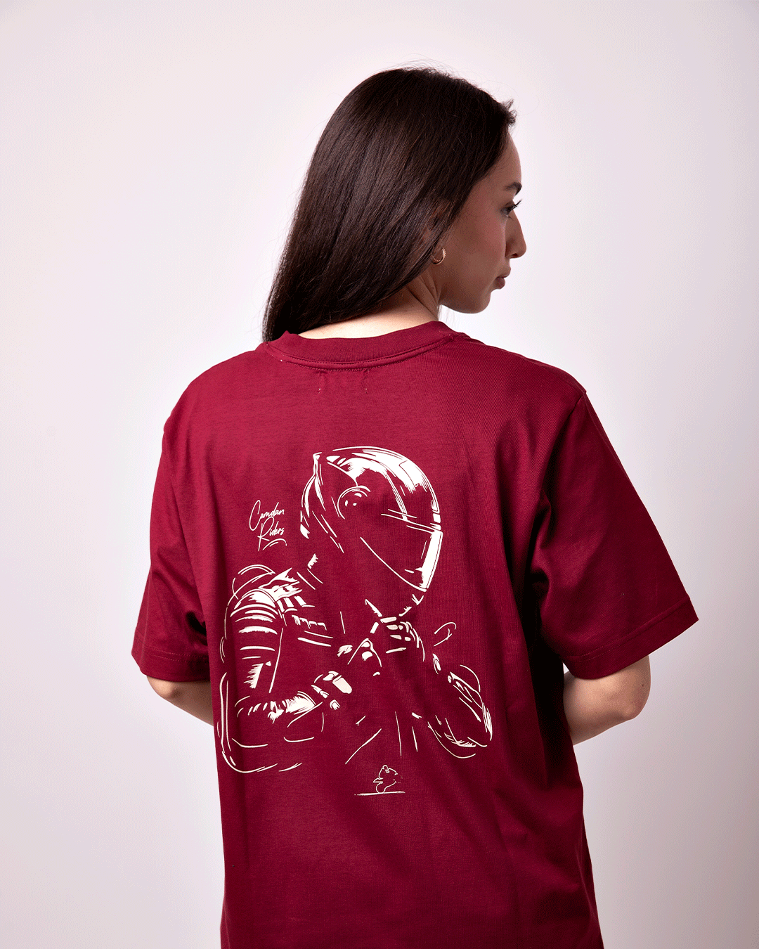 Camiseta Riders Granate