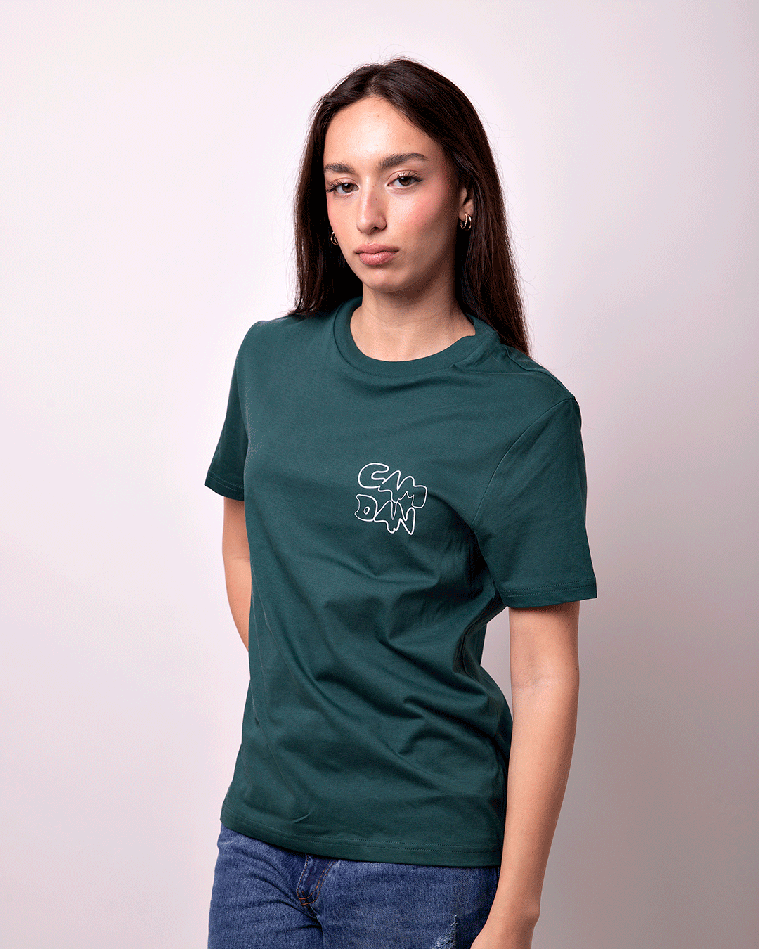 Camiseta Calavera Verde