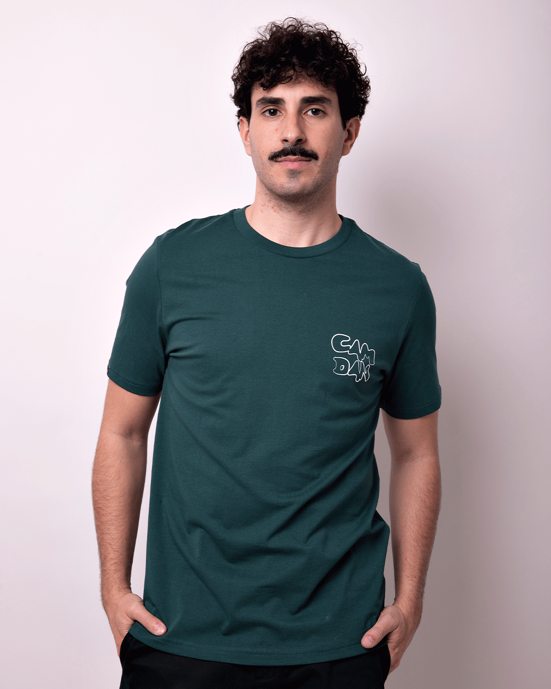 Camiseta Calavera Verde
