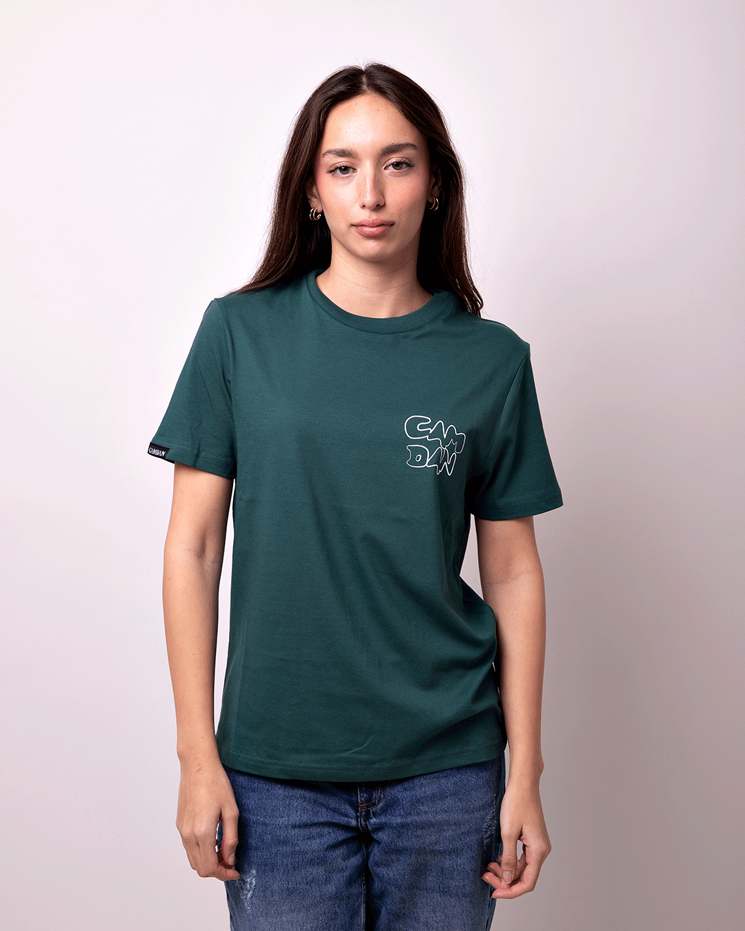 Camiseta Calavera Verde