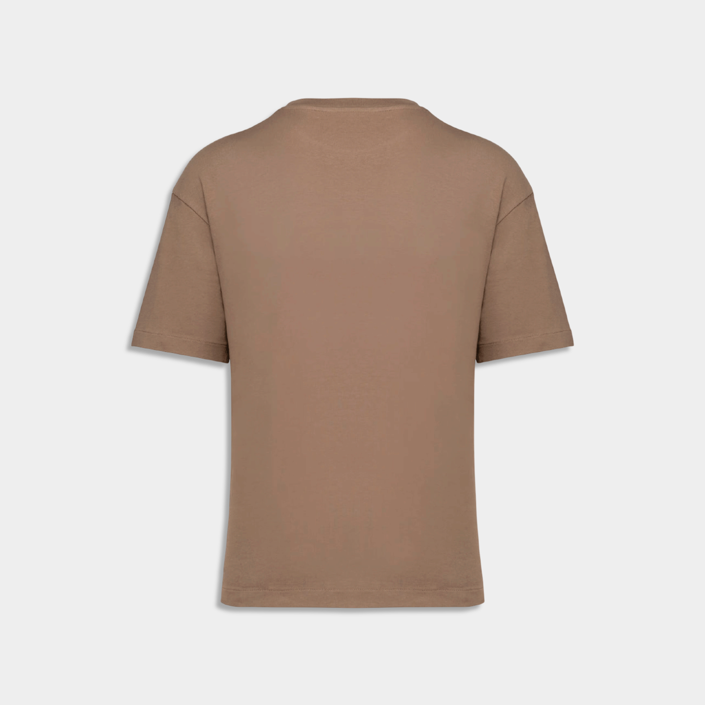 Camiseta Oversize Streak Marrón