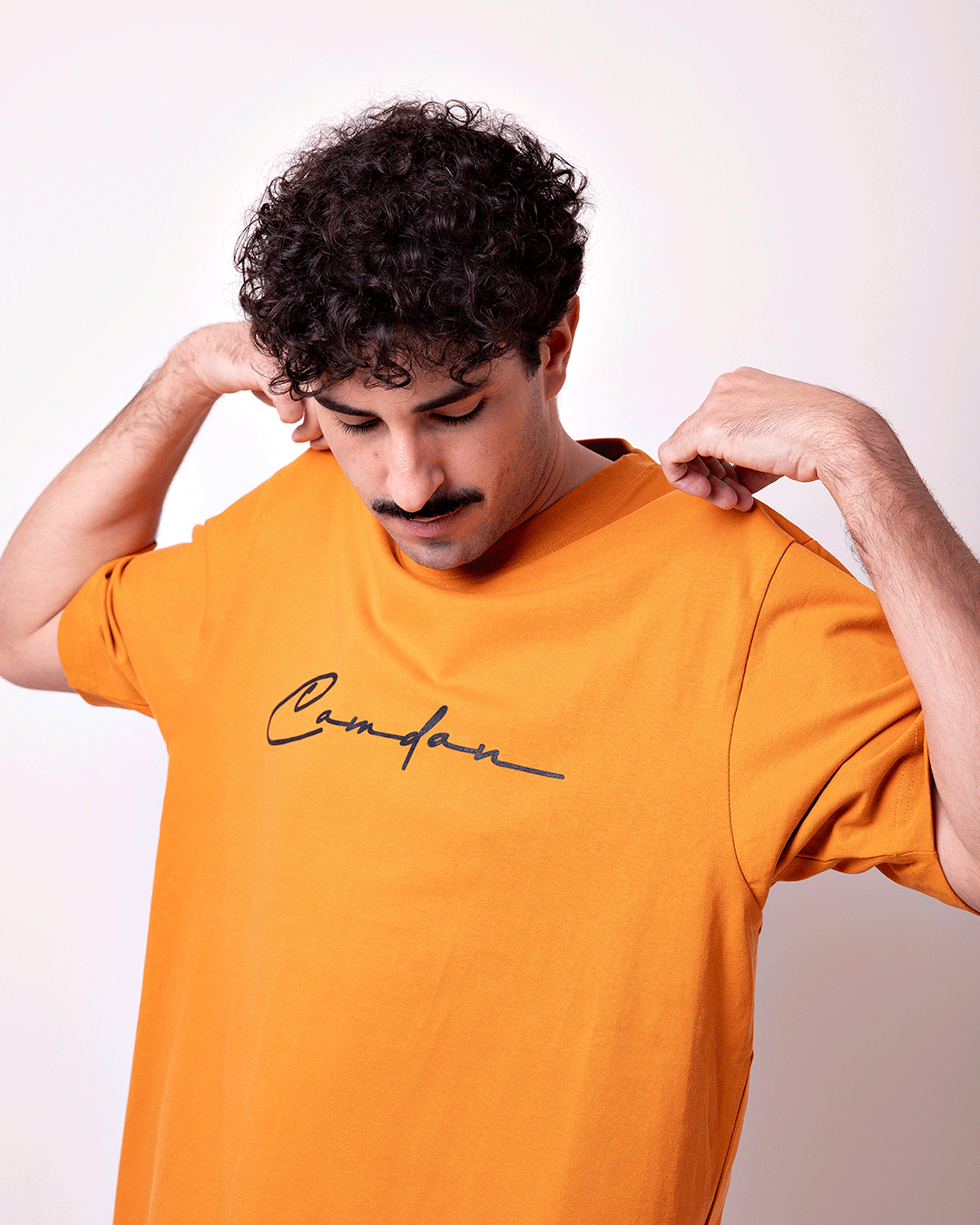 Camiseta Firma Naranja