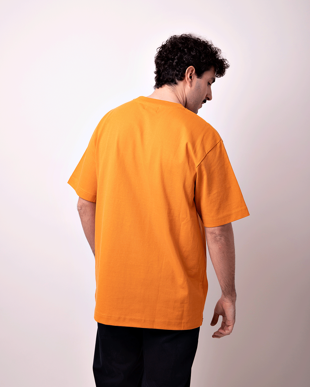 Camiseta Firma Naranja