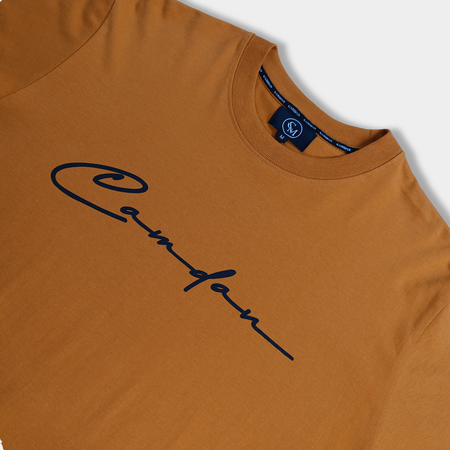 Camiseta Firma Naranja