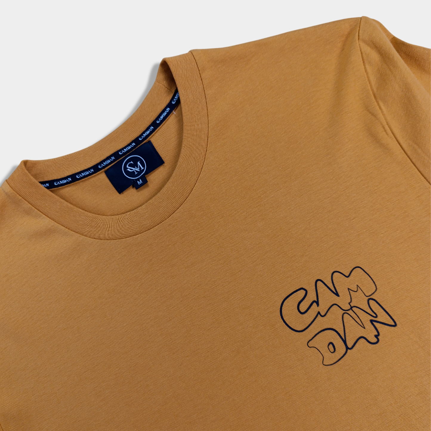 Camiseta Calavera Ocre