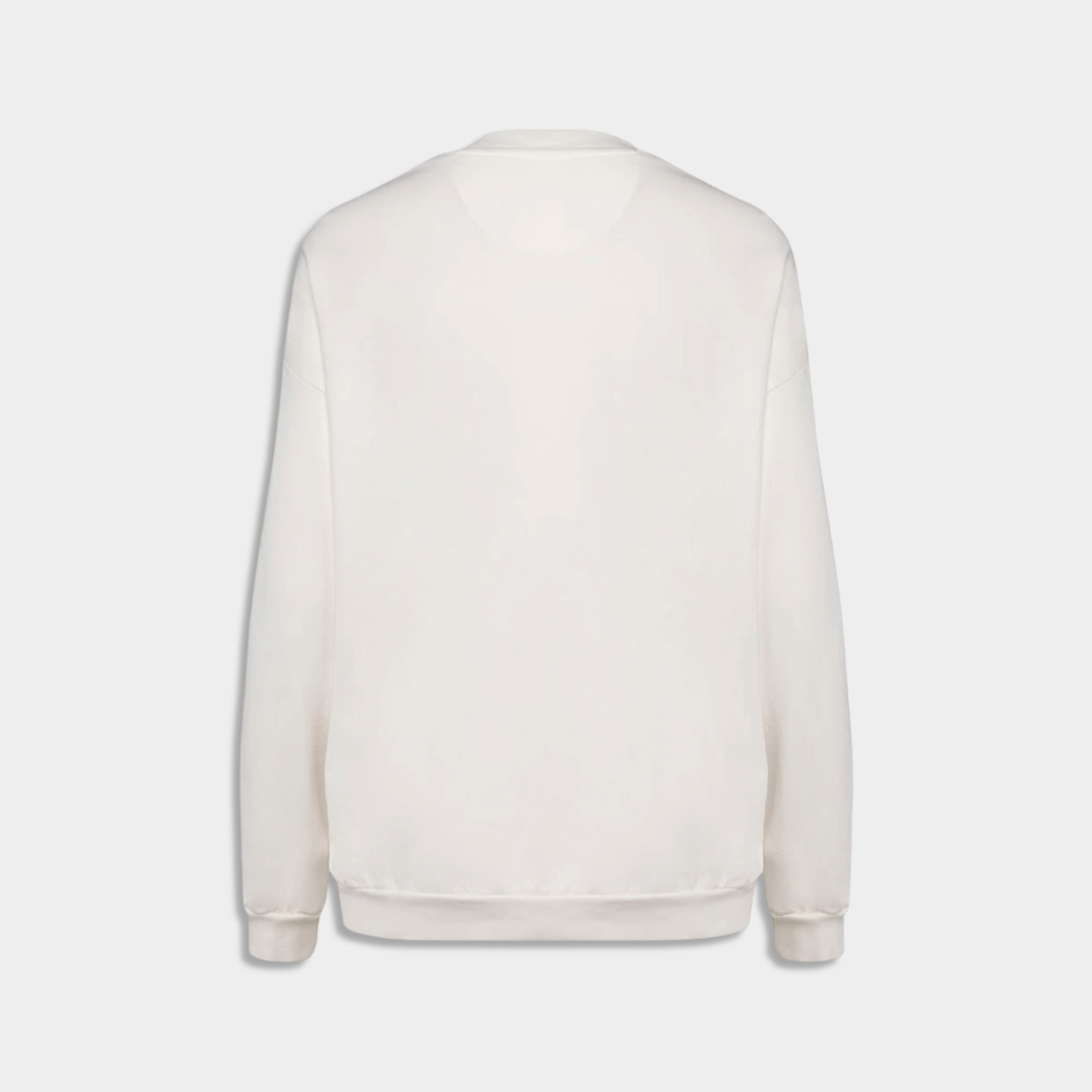 Sudadera Oversize Streak Blanco Hueso