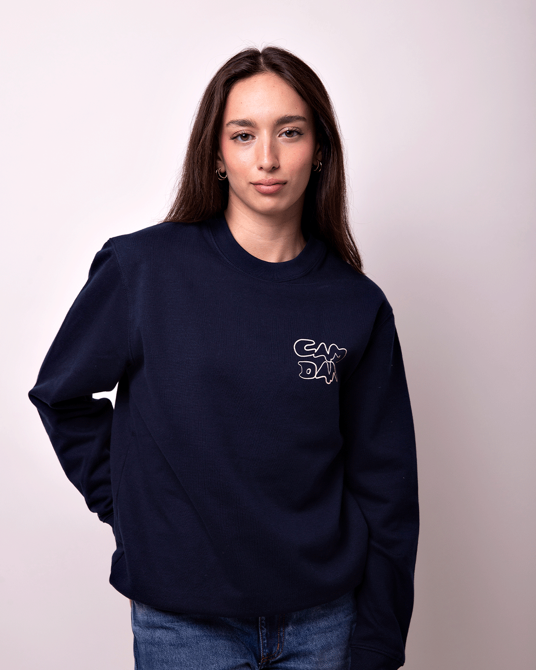 Sudadera Calavera Azul