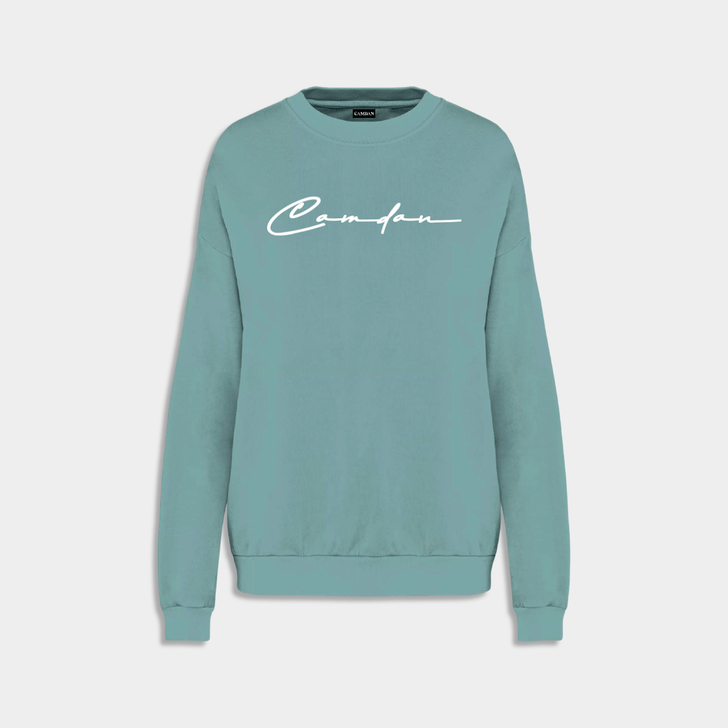 Sudadera Oversize Streak Verde