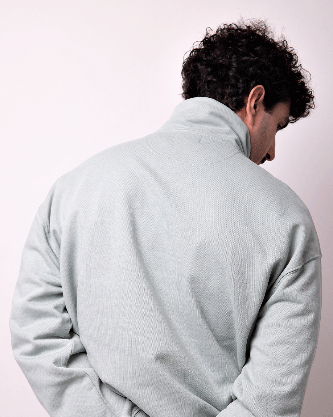 Sudadera Zipper Verde