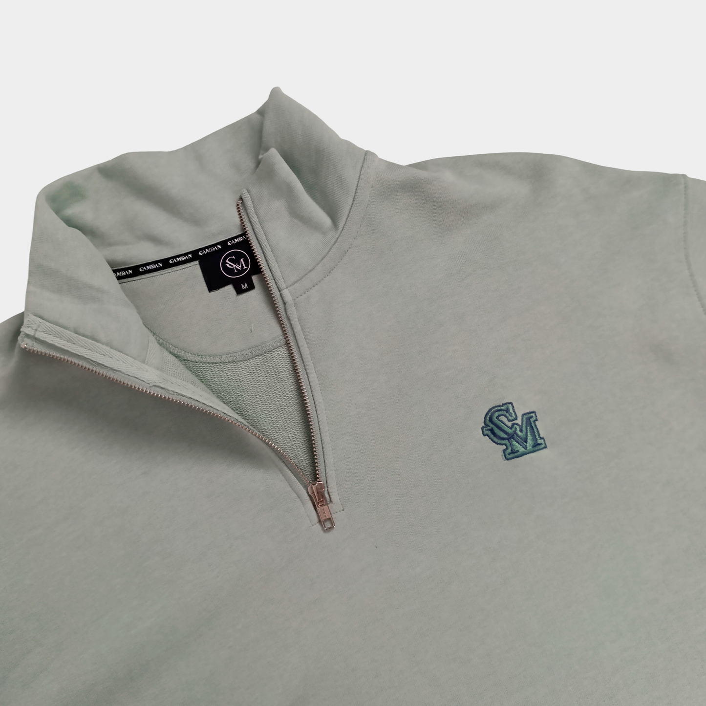 Sudadera Zipper Verde