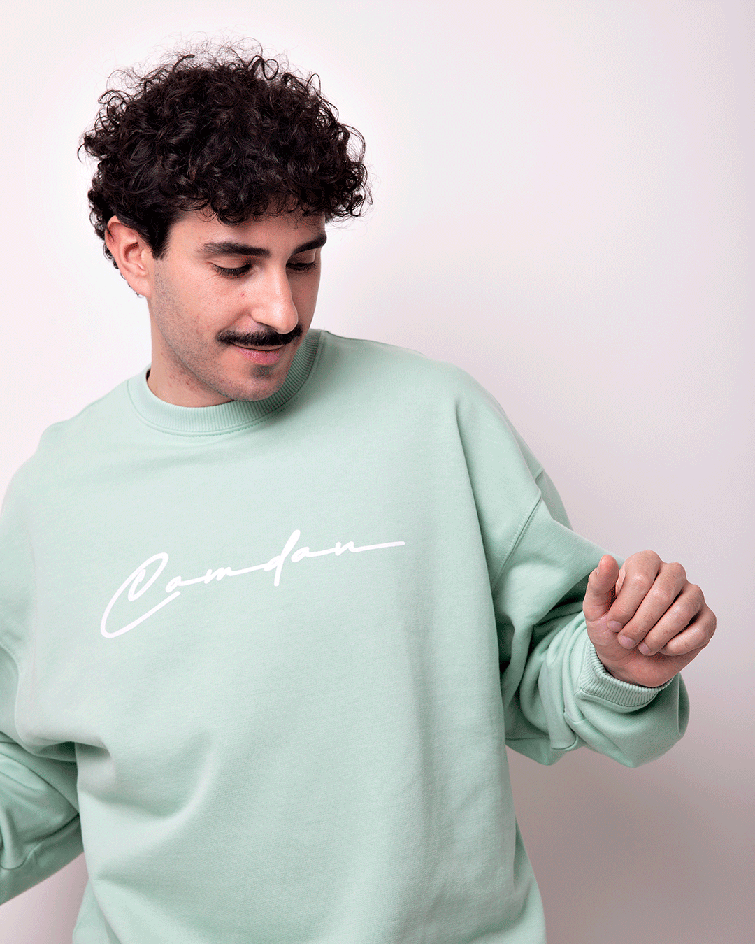 Sudadera Firma Verde