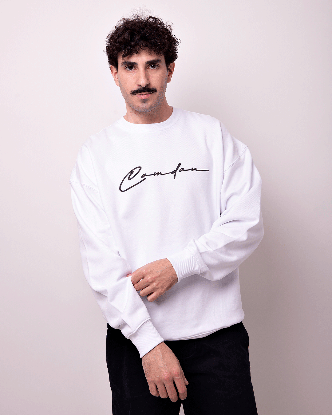 Sudadera Firma Blanca