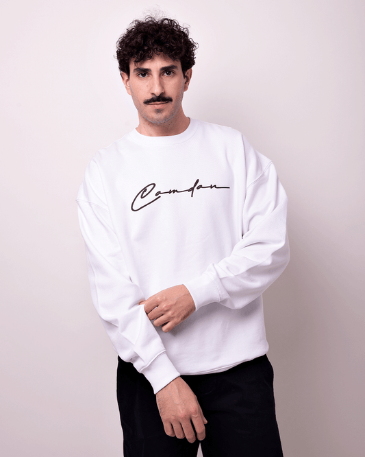 Sudadera Firma Blanca