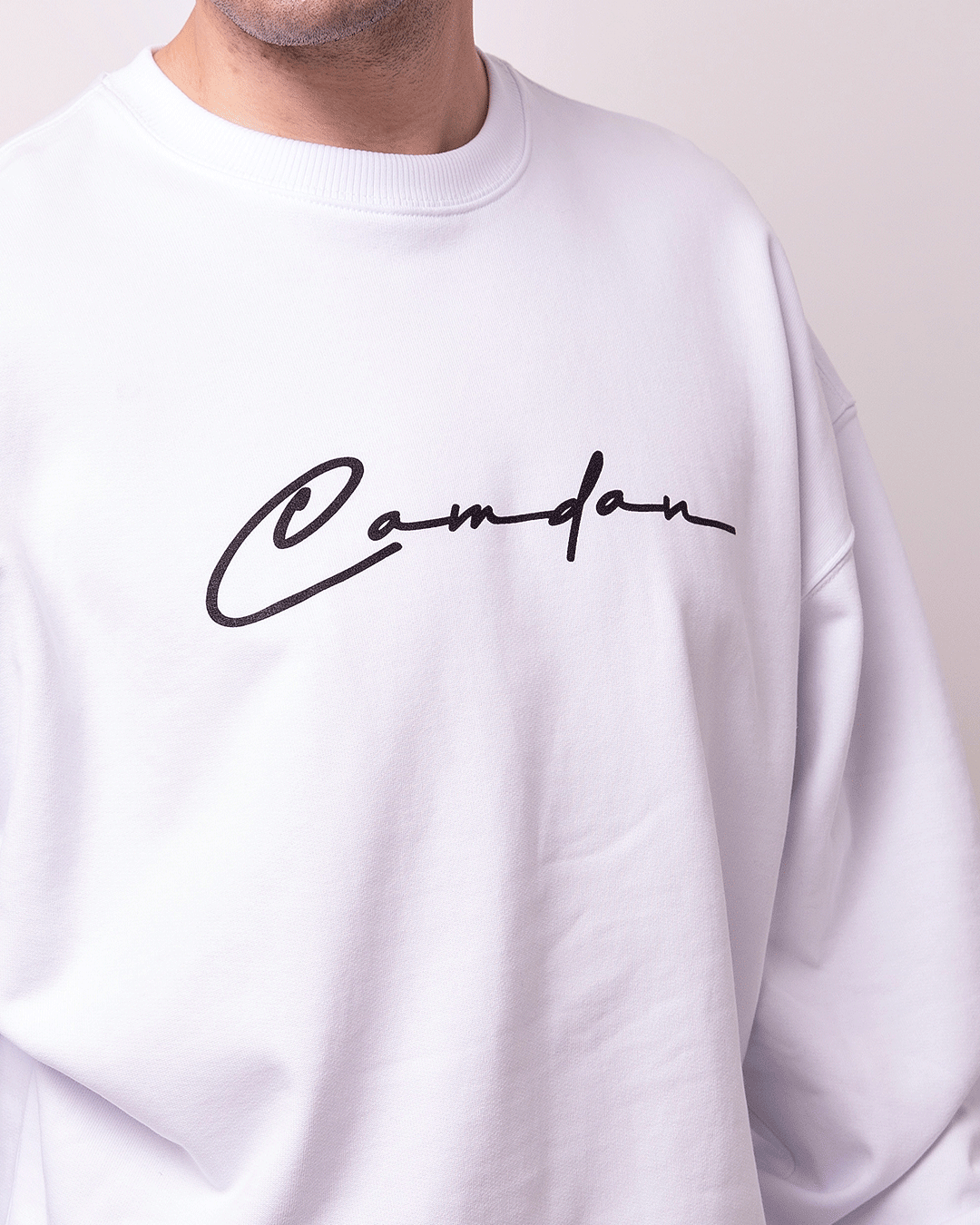 Sudadera Firma Blanca