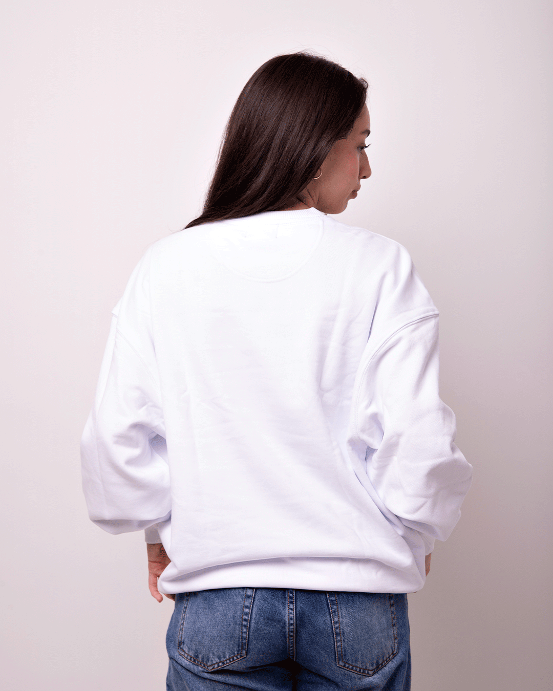 Sudadera Firma Blanca