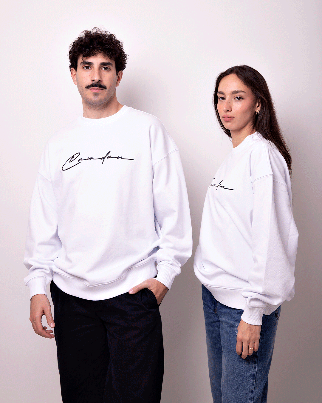 Sudadera Firma Blanca