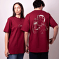 Camiseta Riders Granate