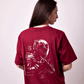 Camiseta Riders Granate