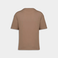 Camiseta Oversize Streak Marrón