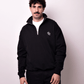 Sudadera Zipper Negra
