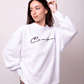 Sudadera Firma Blanca